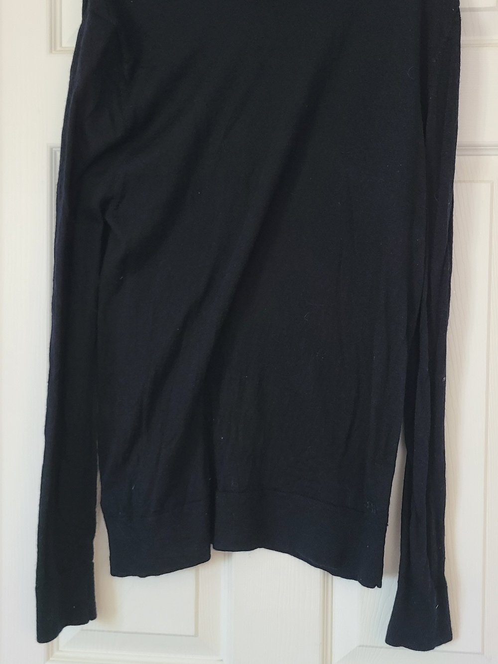 Banana Republic Black Merino Wool Sweater
